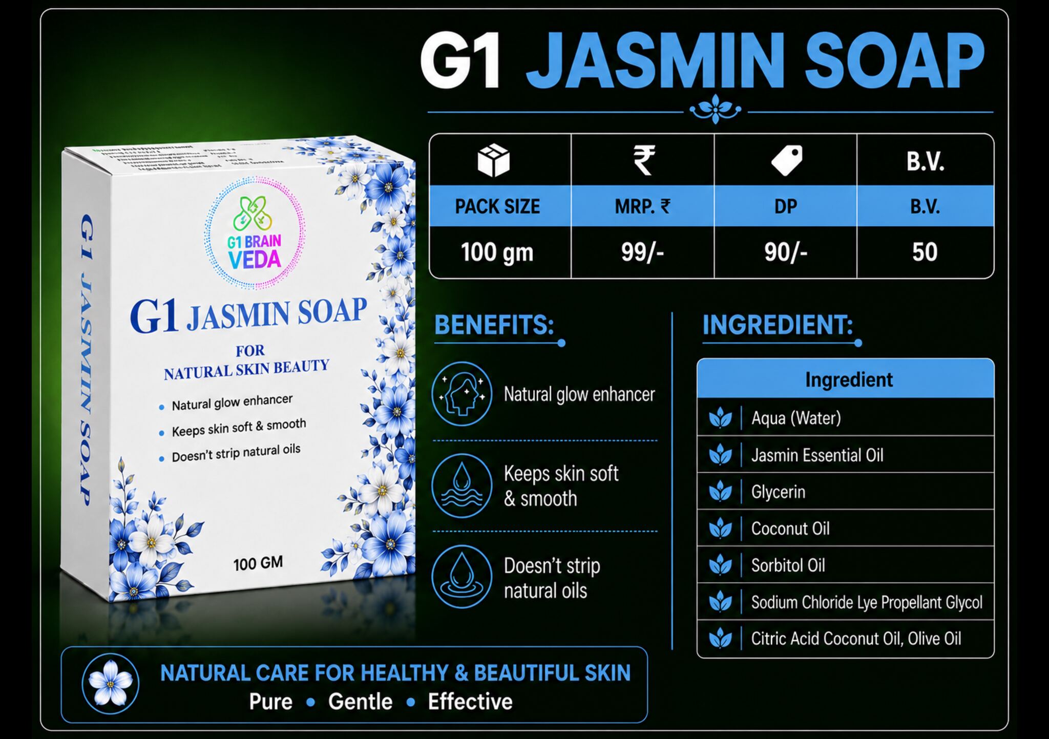 G1 Jasmin Soap
