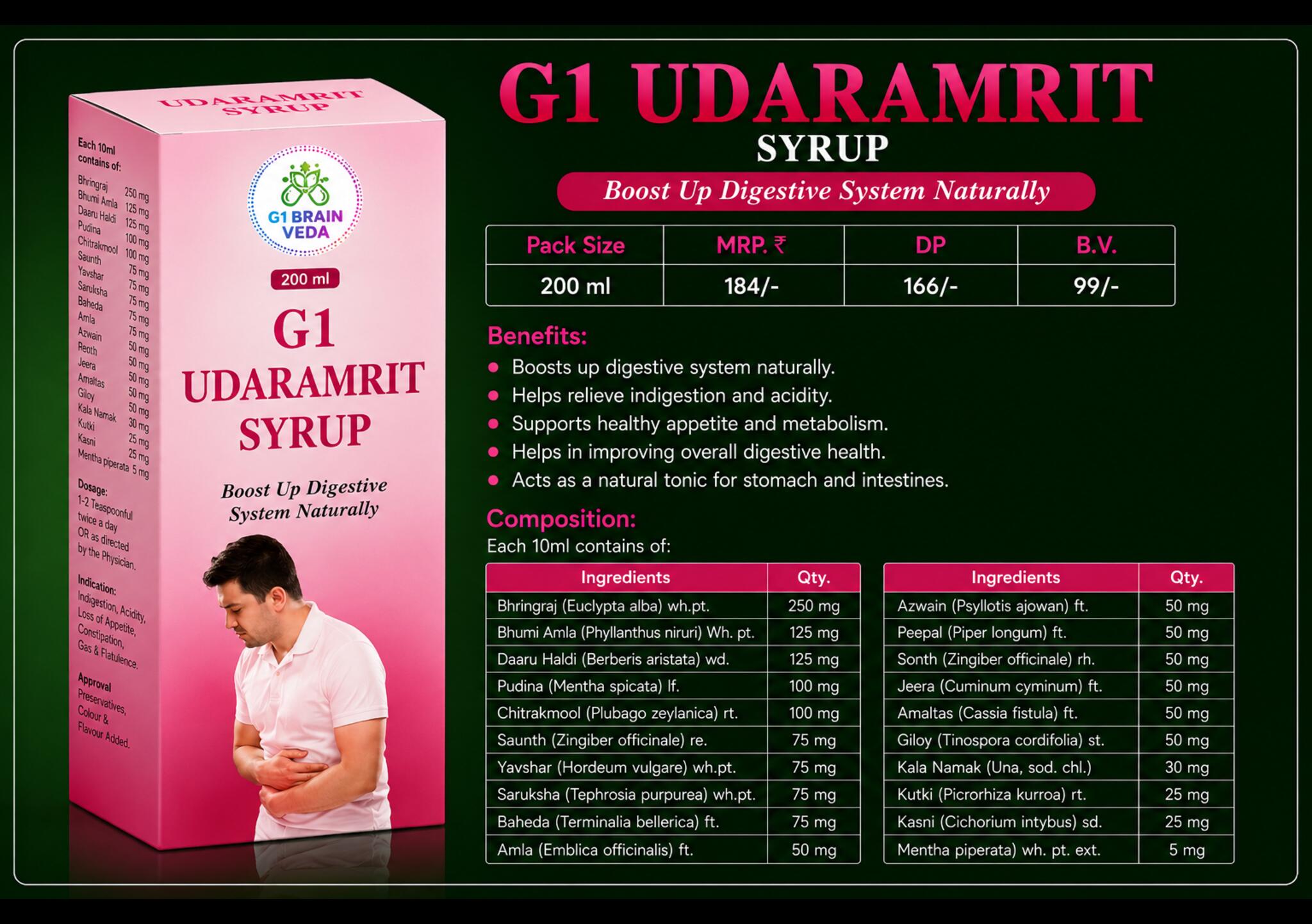 G1 Udaramrit Syrup